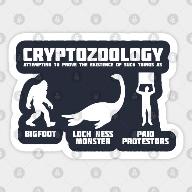 Cryptozoology Sticker by AngryMongoAff